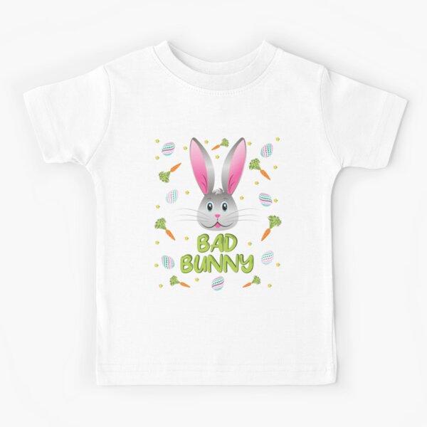 Bad Bunny Easter Little Rabbit Egg Hunt Funny Bunny Face Sticker for Sale  by ZNOVANNA