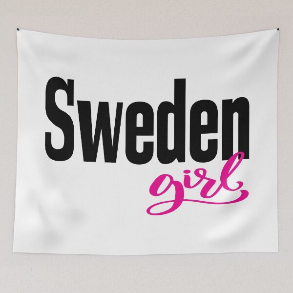 Item preview, Sweden Girl Swedish Sweden Raised Me designed and sold by ProjectX23.