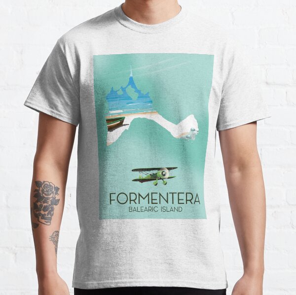 Formentera - Balearische Inselkarte Classic T-Shirt