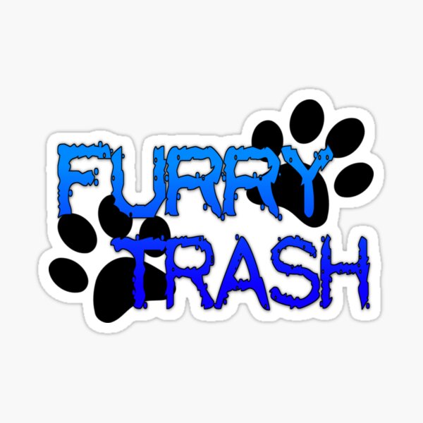 Item preview, Furry Trash designed and sold by thefrizzykitten.