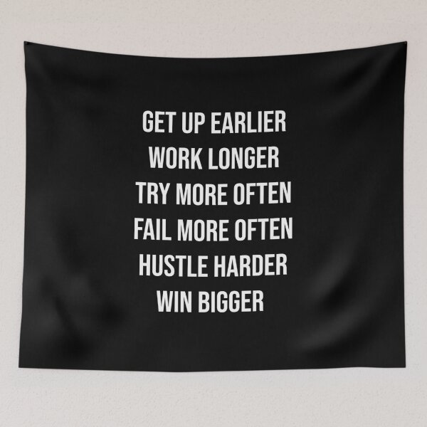 Item preview, Hustle harder designed and sold by kailukask.