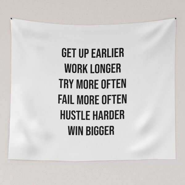 Item preview, Hustle harder designed and sold by kailukask.