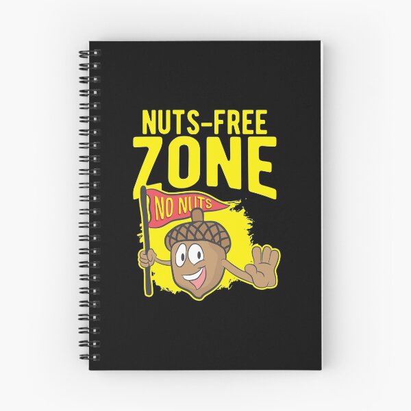 Item preview, Nuts Allergy Nut Free Zone Birthday Gift designed and sold by haselshirt.