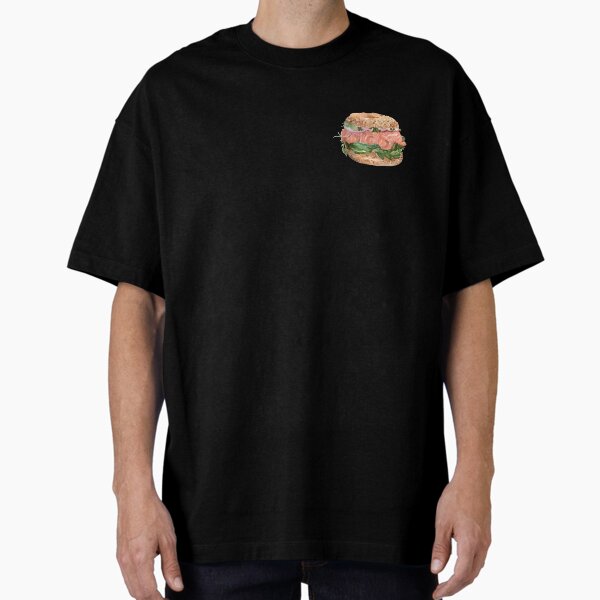 Salmon Bagel Oversized T-Shirt