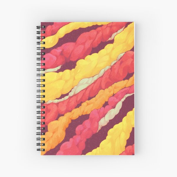 Colourful Smoke Spiral Notebook