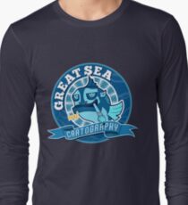 Great Sea Cartography Long Sleeve T-Shirt