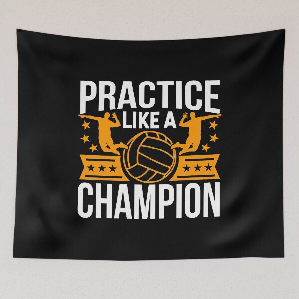 Item preview, Volleyball Shirt Practice Like A Champion Gift Tee designed and sold by haselshirt.