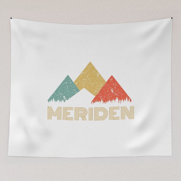 Item preview, Retro City of Meriden Mountain Shirt designed and sold by Theodore Cory.