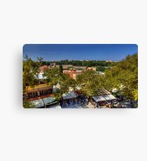 Rhodes Street Market Canvas Print