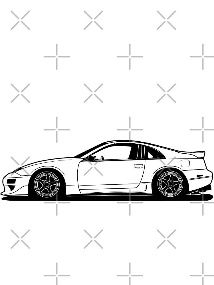 絵です I DRAW a NISSAN 300ZX - YouTube