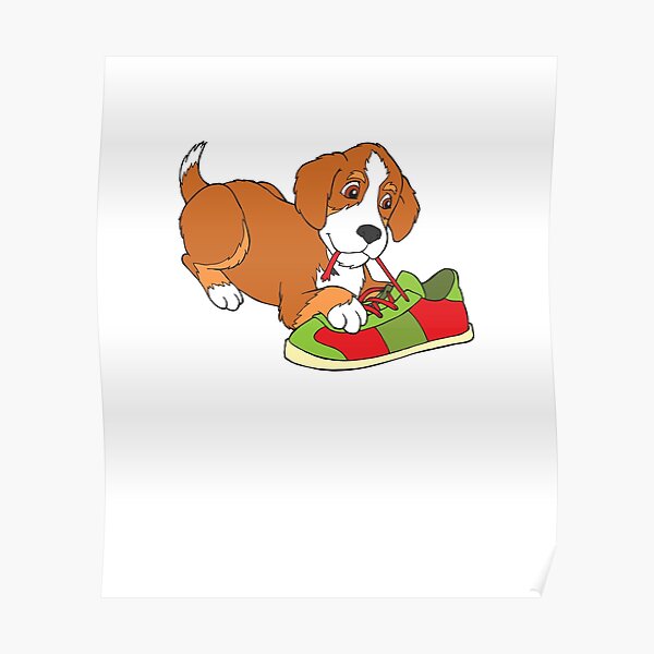 Bernese Mountain Dog puppy Poster