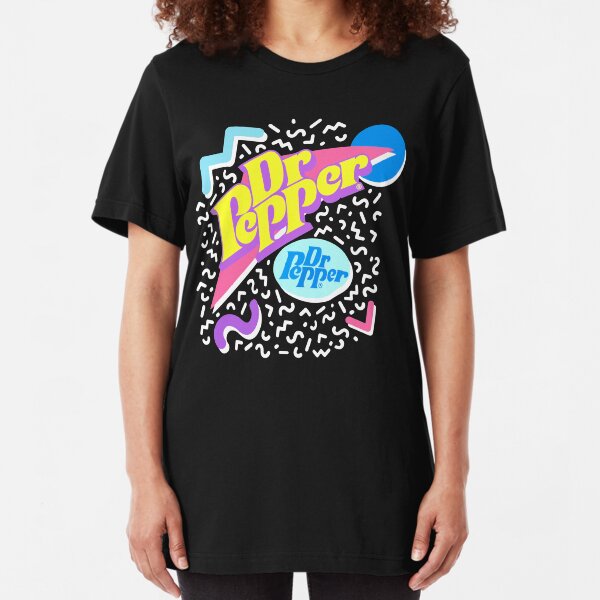 Dr Pepper - Original 80s ad Slim Fit T-Shirt