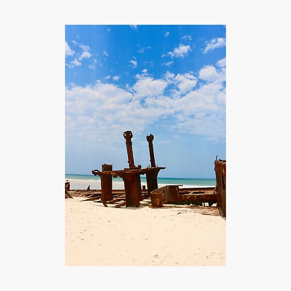 Item preview, Shipwreck, Fraser Island designed and sold by Bec Rose.