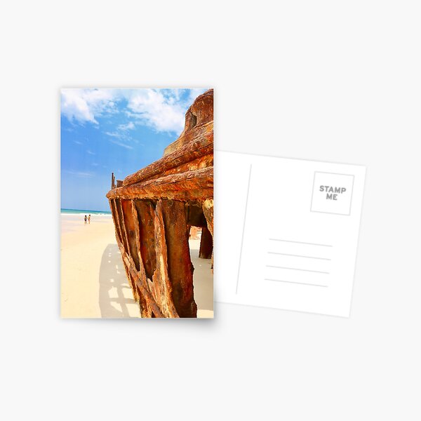 Shipwreck, Fraser Island Postcard