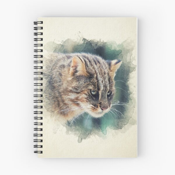 Item preview, Siberian Leopard Cat Painting designed and sold by Pearcatprod.