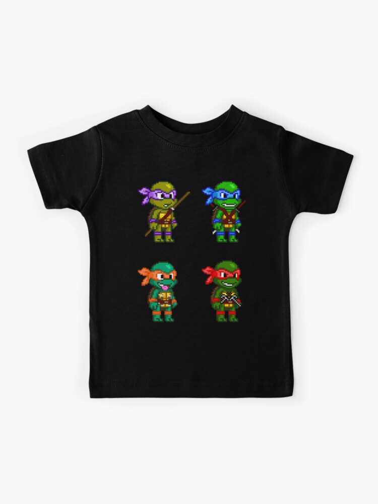 Teenage Mutant Ninja Turtles Childrens/Kids T-Shirt (Pack of 2) Black/Grey Marl 8-9 Years Mixed Childrens T-Shirt