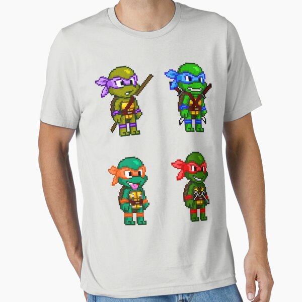Item preview, Teenage Mutant Ninja Turtles Pixels designed and sold by pixelcadia.
