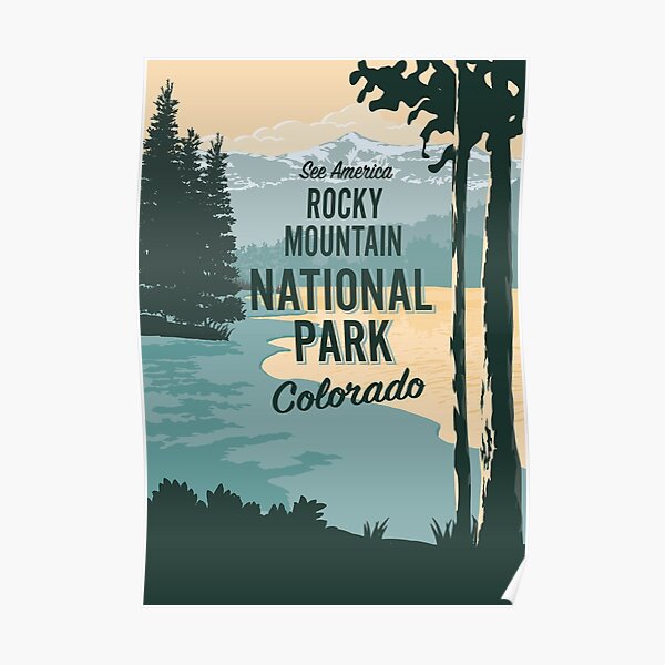 Rocky Mountain National Park Poster