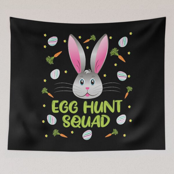 Item preview, Easter Egg Hunt Squad Bunny Rabbit Funny Egg Hunter designed and sold by ZNOVANNA.