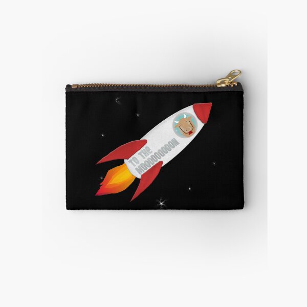 Item preview, Cow in a Rocket Ship to the Moooooon designed and sold by Amy Hadden.