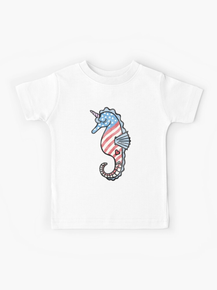 Girls Short Sleeve Unicorn Stars Graphic Tee