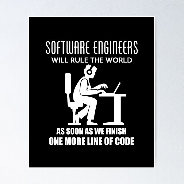 Artikel-Vorschau von Software-Ingenieure werden die Welt regieren, designt und verkauft von mBshirts.