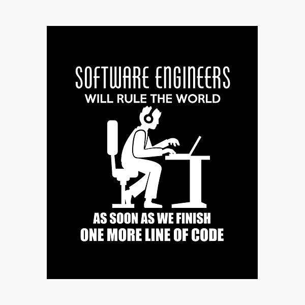 Artikel-Vorschau von Software-Ingenieure werden die Welt regieren, designt und verkauft von mBshirts.