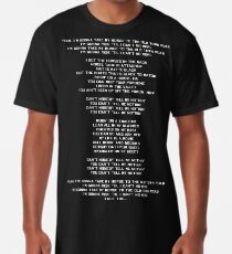 Alte Stadtstraße Texte Longshirt