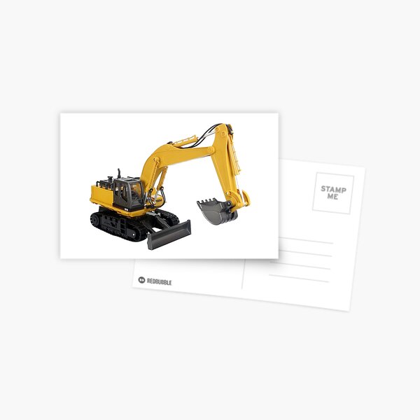 Yellow Digger Postcard