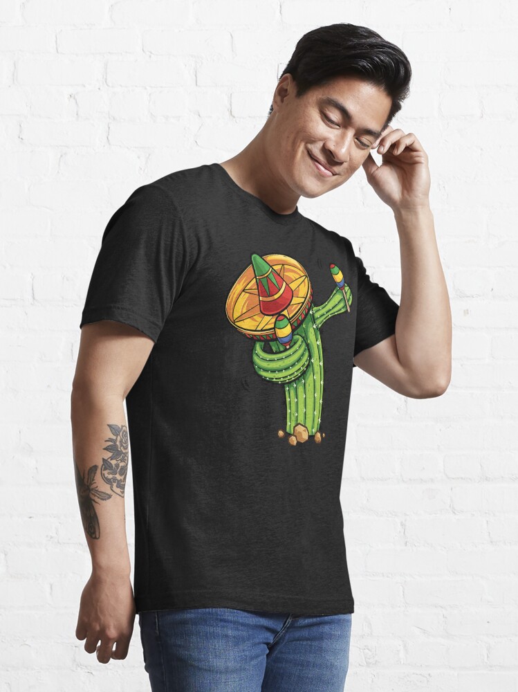 Dabbing Cactus Shirt Cinco De Mayo Boys Kids Men Mexican Men