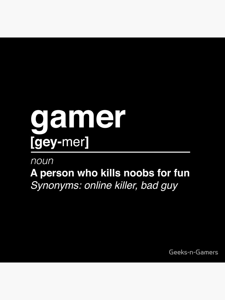 gamer-definition-throw-pillow-for-sale-by-geeks-n-gamers-redbubble