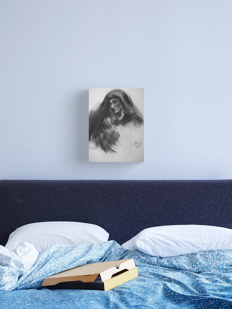 Thumbnail 2 of 3, Canvas Print, Sketch designed and sold by Anthropolog.