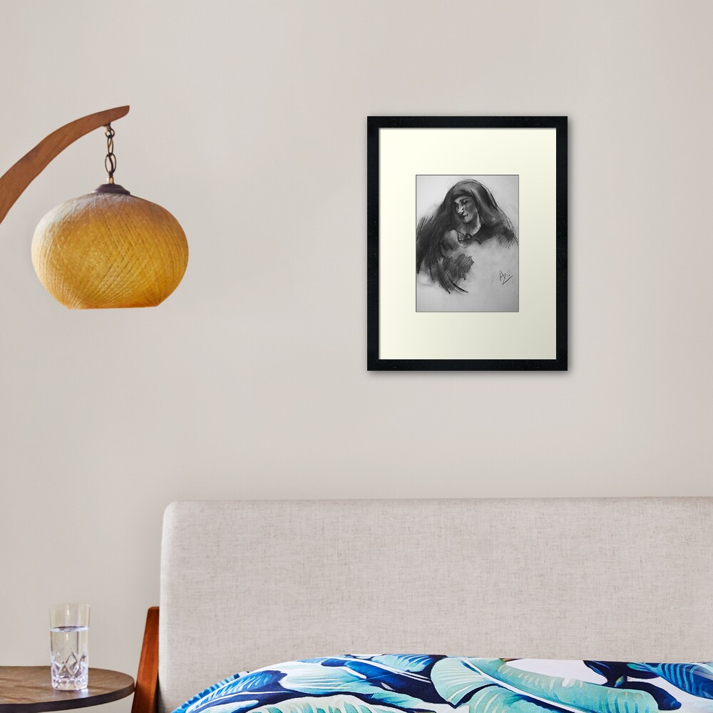 Item preview, Framed Art Print designed and sold by Anthropolog.