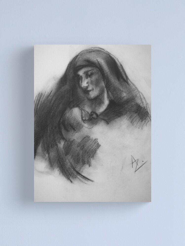 Thumbnail 1 of 3, Canvas Print, Sketch designed and sold by Anthropolog.