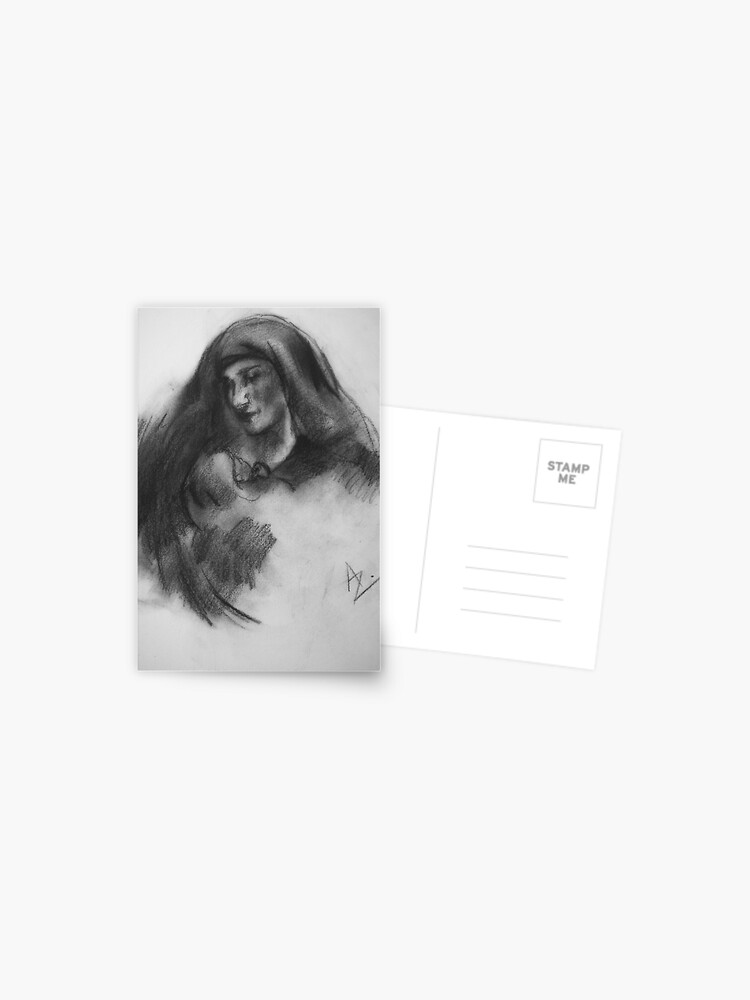 Thumbnail 1 of 2, Postcard, Sketch designed and sold by Anthropolog.