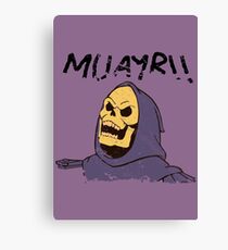 MUAYR!! - Skeletor Canvas Print
