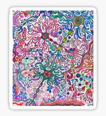 Neuron Doodle Sticker