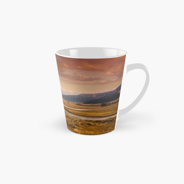 Fall Lamar Valley - Yellowstone National Park Tall Mug