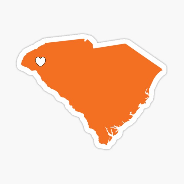 Home Sweet South Carolina (City of Clemson) Sticker