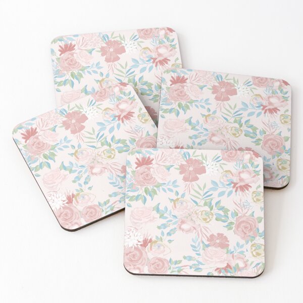 Item preview, Vintage Flower Painted Watercolour Garden Pattern designed and sold by Arch4Design.