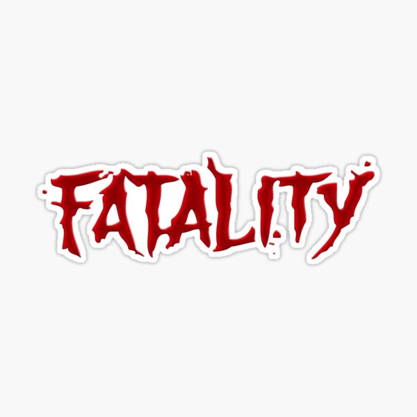 Fatality, Mortal Kombat, Mortal Kombat 11 Sticker for Sale by surik