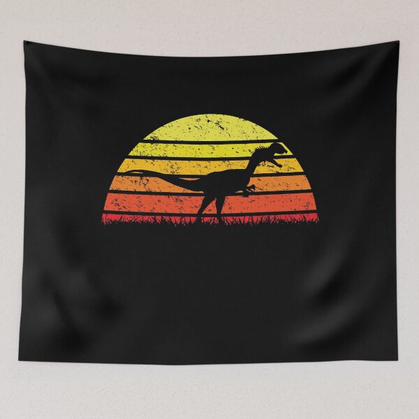 Item preview, Dilophosaurus Distressed Dinosaur designed and sold by mBshirts.