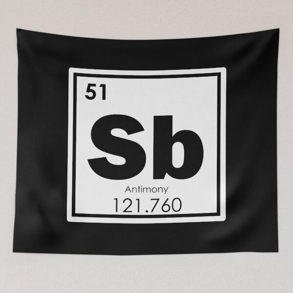 Item preview, Antimony chemical element designed and sold by tony4urban.