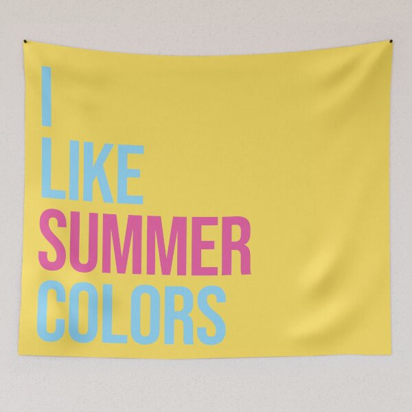 Item preview, I Like Summer Colors designed and sold by Julia DeVincentis.