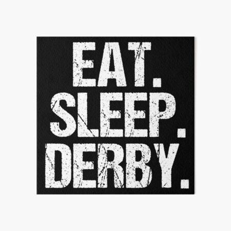 Item preview, Eat Sleep Roller Derby designed and sold by Epic Love Designs.