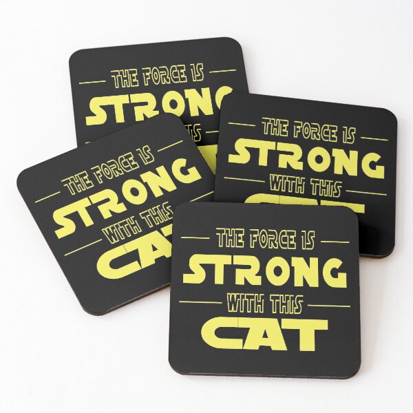 Item preview, The Force Is Strong With This Cat designed and sold by SmartStyle.