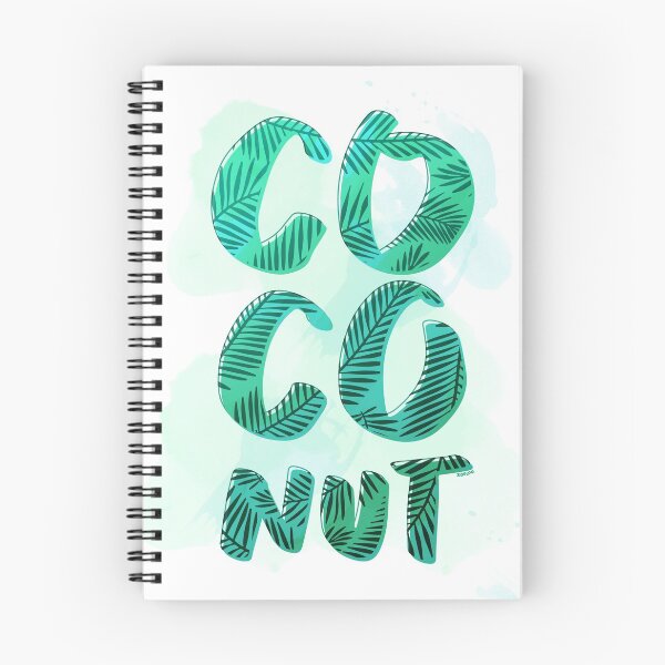Item preview, Coconut! | Turquoise designed and sold by ZoolooDesign.
