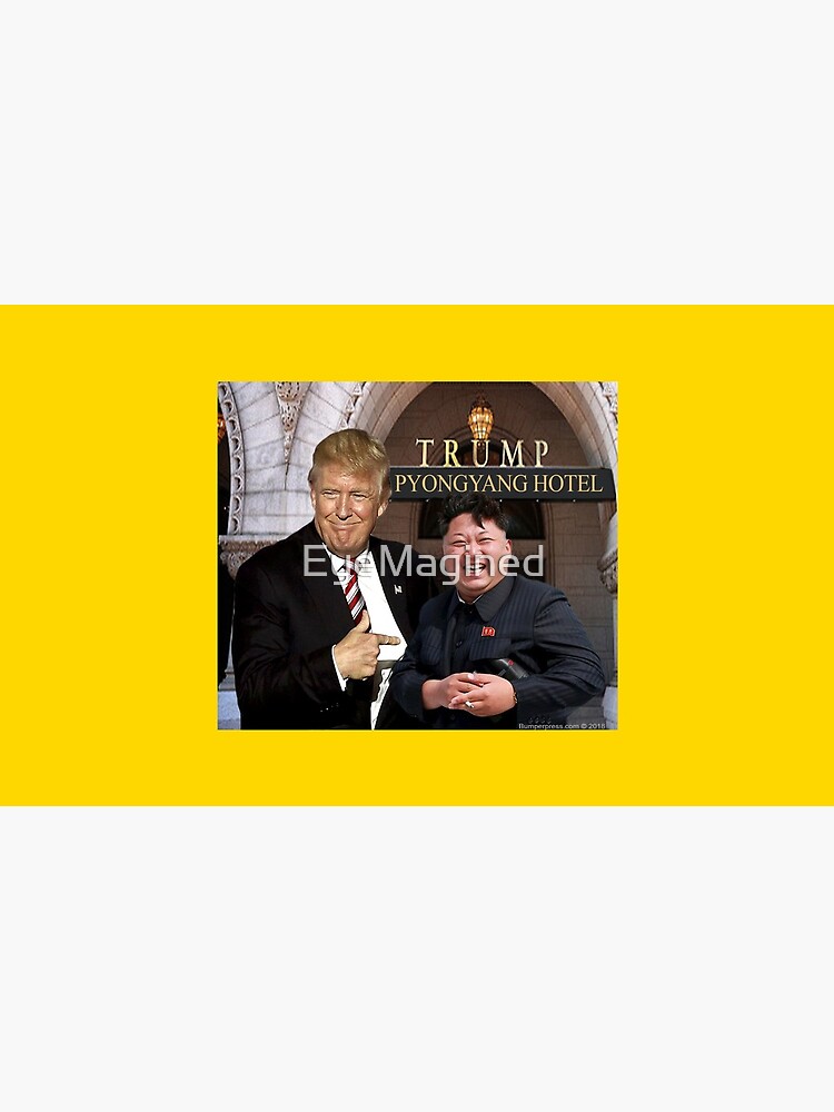 Trump Meets Kim Jong Un by EyeMagined