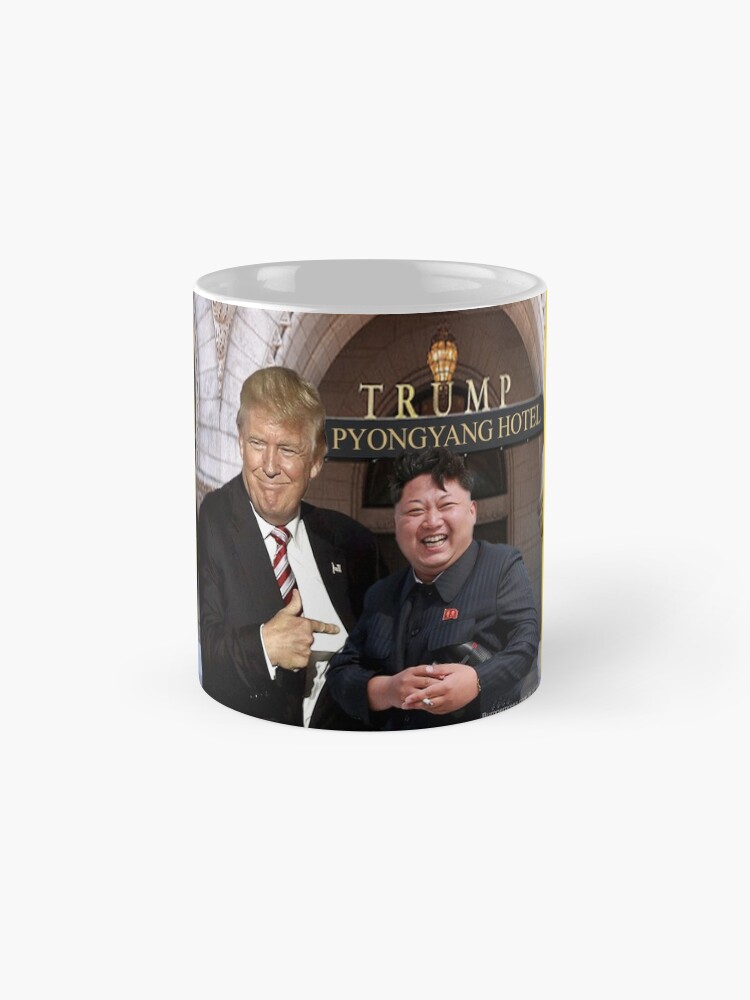 Alternate view of Trump Meets Kim Jong Un Mug