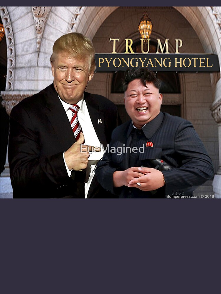 Trump Meets Kim Jong Un by EyeMagined